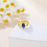 Oseew 2027 Custom College Class Ring for Women High School