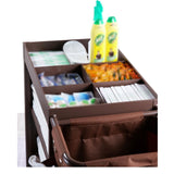 Housekeeping Room Service Cart Hotel Room Multifunctional Push Cloth Trolley Cleaning Work Car Cleaning Cart Guest Room Mouth Sanitation Service