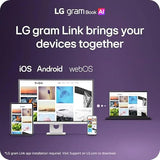 LG Gram 16 Laptop 2026, AMD Ryzen AI 7 445 CPU, 16GB RAM 7467 MHz, 1TB SSD
