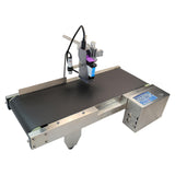 Tabletop Inkjet Printer with Automatic Conveyor Belt, Intelligent Positioning, Free Editing, Supports Multiple Languages and USB Import