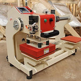 Double-Position Sublimation Label Heat Press Machine Pneumatic Automatic Hot Stamping for DIY T-Shirt Printer for Offices and Factories(1515)