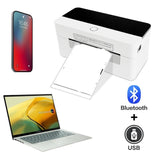 REYUIOPJS 4inch Thermal Shipping Label Printer 9220USB/Bluetooth