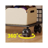FURUIM2024M Library Storage Cart Bookshelf Storage Movable Table