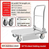 Heavy Duty Multifunctional Foldable Push Cart Dolly Easy