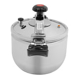 12Qt Stainless Steel High Pressure Cooker, Commercial Cooking Pot - 60Kpa Large Capacity Stewing Pot for Restaurant, Catering, Family Gathering (11L)