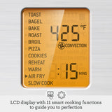 Breville BOV860BST Smart Oven Air Fryer and Convection Oven, Black Stainless Steel