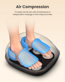 RENPHO Foot Massager with Heat, 3 Air Compression Modes & Levels, Full-Foot Kneading Shiatsu Foot Massage for Plantar Fasciitis & Neuropathy, Birthday Gifts for Women Men Size up to 13