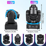 MINGJIE 60W LED Moving Head Stage Light, DMX512 DJ Light