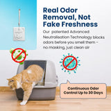 Multi Cat Litter Odor 30-Day Pet Odor Neutralizer 12 Back | MoodifyPet