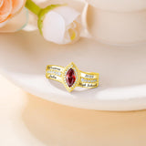 Oseew 2027 Class Ring for Men Women High School Graduation