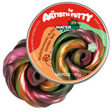 WATERELF Galaxy Putty Slime for Kids - Children's Day Gift, Fidget Sensory Artistic Therapy Putty Toys for Boys Girls Adults, Stress Relief Non-Sticky, 3.11 Inch 3.2 Oz – Golden/Red