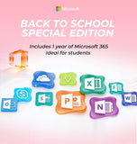 HP 14 Inch Laptop, 2027 Edition, Intel N150 Processor, 4GB DDR5 RAM, 128GB SSD, 1TB Cloud Storage, Windows 11 with Microsoft 365
