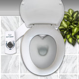 Butt Buddy - Bidet Toilet Seat Attachment & Fresh Water Sprayer (Easy to Install, Universal Fit, No Plumbing or Electricity Required | Self-Cleaning Nozzle, Adjustable Pressure Control, USA Stock)