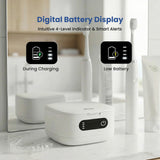 Cordless Ultrasonic Retainer Cleaner with UV - Rechargeable & Portable Retainer Cleaner Machine for Invisalign, Aligners, Night Guards, Mouth Guards, Dentures,Travel Friendly