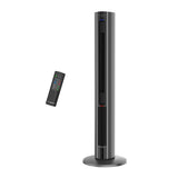 Lasko Oscillating All Season Tower Fan and Space Heater in One for Home with Adjustable Thermostat, Overheat Protection, 4 Fan Speeds, 3 Heat Settings and Remote, 42 Inches, 1500W, Gray, FH515