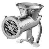 VEVOR Manual Meat Grinder, 304 Stainless Steel Meat Grinder with Steel Table Clamp, #12 Meat Mincer Sausage Maker & 2 Cutting Plates, Cookie Attachment, Sausage Tube for Beef Pepper Mushroom Cookie