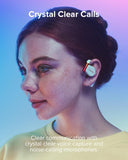 Cleer ARC 3 Gaming Earbuds - True Wireless Open Ear Headphones,Ultra-Low Latency, White Cleer