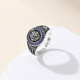 Oseew 2027 Men Custom Pattern Graduation Ring Gift Style3
