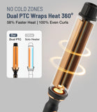 ORYNNE Titanium 2 Inch Curling Iron，Extra-Long Barrel for Long Hair, Curling Iron 2 Inch with Dual PTC Heater, 12 Heat Settings Big Barrel Curling Irons, 60 Mins Auto-Off & Dual Voltage