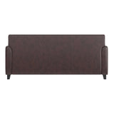 Flash Furniture HERCULES Diplomat Series Brown LeatherSoft Sofa