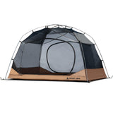 OneTigris JOVIAN 4 Person Camping Tent 3 Season Family Shelter Easy Setup Outdoor Backpacking with 2000mm Outer Rainfly, 5000mm Bottom & Waterproof Floor Mat