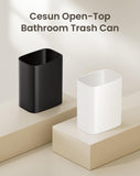 Slim Stainless Steel Waste Basket for Dorm, Bedroom, Office