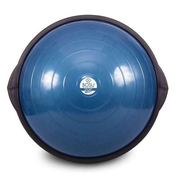 Bosu Balance Ball, Home Gym 20 Inch Full Body Strength Trainer Equipment, Blue BOSU