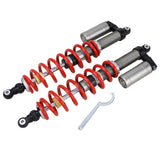 OUMURS Pair Adjustable Rear Air Shock Absorber Compatible with Polaris RZR S 800 2009-2014 Adjustable Preload, Compression Damping & Rebound Speed