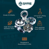 Marine Tech Tools Universal Outboard Flywheel Lifting System K1007