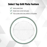 MFSTUDIO 18" Kettle Charcoal Grill, Portable Porcelain-Enameled BBQ Grill with Slide Out Ash Catcher for Outdoor Barbecue Cooking, Black