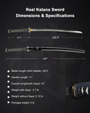 1095 High Steel Flying Crane Katana, Hand Forged Full Tang Sword