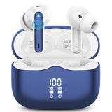 Wireless Earbuds, Bluetooth 5.3 Headphones in Ear with HiFi Stereo Deep Bass, 4 ENC Noise Cancelling, Dark Blue xinwld