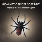 36pcs Fishing Lures Kit for Bass Pike Panfish Walleye Trout Including Multi Jointed Swimbaits Soft Duck Spider Frogs Soft Fish and with Floating Rotating Propeller Tail Tractor Topwater Lures