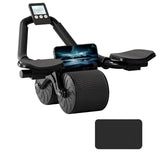 Uota Ab Roller Wheel with Elbow Support, Automatic Rebound Abdominal Wheel,Ab Roller for Abdominal Exercise Machine,Abs Workout Equipment,Trainer Fitness Belly Training for Men & Women Uota