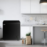 Chest Freezer Deep Freezer for Garage 5.0 Cu.Ft Compact Freezer Only Adjustable 7 Thermostat and Removable Basket Energy Saving for Garage Basement Dorm Apartment Kitchen Business