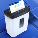 5-Sheet Cross Cut Paper Shredder 20l Heavy Duty Home Office Shredder for Credit Card Staple Clip with Transparent Window