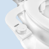 seido Origin 1.0 - Ultra-Slim Non-Electric Bidet Attachment for Toilet – Dual Nozzle, Adjustable Water Pressure, Easy DIY Installation, Self-Cleaning Sprayer, Eco-Friendly Design (White)