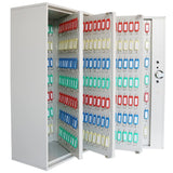 Wall-Mounted Steel Key Cabinet with Securi Lock, Key Sto Box for nizing Keychains