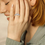 Oseew Morganite Rings for women 14k gold Gold morganite rings for women 10k gold morganite rings for women