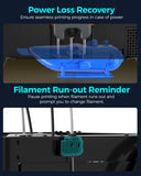 FLASHFORGE Adventurer 5M 3D Printer High Speed Max 600mm/s with Auto Leveling,
