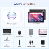 Android Tablet 2026 Latest Tablets, 10 inch Tablet (4+4)GB RAM 64GB ROM 1TB Expand