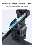 Creality Ender-3 V3 KE 3D Printer, 50Sprite Direct Extruder Supports 300℃ Printing0 mm/s High-Speed Printing with Auto-Leveling, Sprite Direct Extruder Supports 300℃ Printing, Ultra-Smooth and Stable, 220×220×250 mm Print Volume