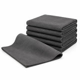 wosdy 12 Pack Microfiber Cleaning Cloths, 16x12 Inch Reusable Lint Free Cleaning Rags for Car Cleaning, Kitchen Cleaning, Windows and Glass, Stainless Steel, Screens and Household Surfaces