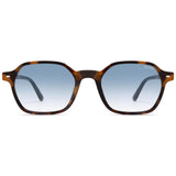SOJOS Retro Square Polarized Sunglasses Womens Men SJ2674 Tortoise/Blue