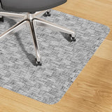 Yecaye Office Chair Mat for Hardwood Floor,30" x 48" Under Computer Desk Floor Protects (Lightgrey, 30" x 48")