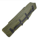 Conskyee Fishing Rod Case, Portable Foldable Fishing Pole Bag,Double Layer Large Capacity Oxford Fishing Travel Storage Bag (80cm/2.62ft)