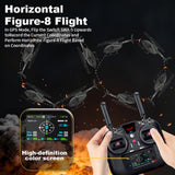 X-MechFun 1/16 Scale F119S MD500 LittleBirds RC Helicopter, 2.4G 9CH Flybarless Rotor Military Helicopter Model, 6G/3D Switchable Modes Aircraft with Takeoff/Landing (Professional Player)