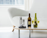 Ivation Electric Wine Gift Set – Includes Bottle Opener, Aerator, Vacuum Preserver, Stoppers, Foil Cutter & Charging Base