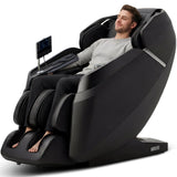 BOSSCARE 2026 4D Massage Chair Full Body, 24 Modes Zero Gravity SL-Track Shiatsu Recliner- AI APP Control Airbag Massage with Body Scan,Deep Yoga Stretch,Heating Waist and Foot (Black)