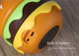 MXDLYHHHT Anti Slip Rechargeable Hamburger Desk Lamps with Adjustable Neck Dimmable Touch Switch Gentle Light